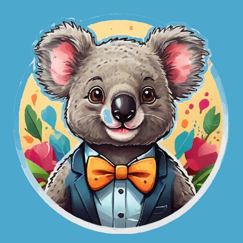 Funny Comic Koala
