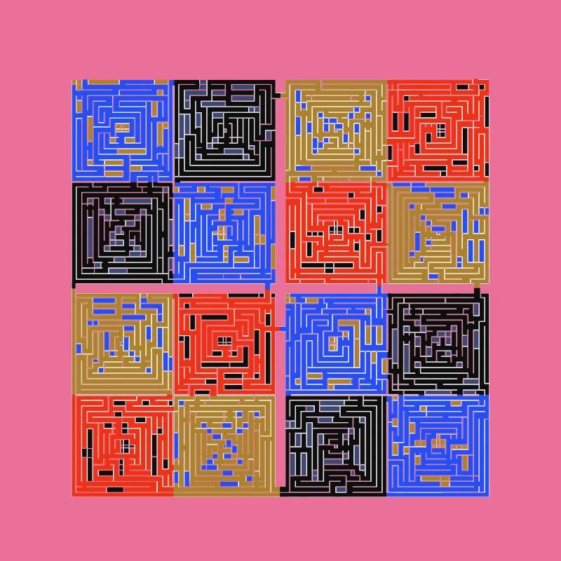 Laby Square 2 (Farbversion)