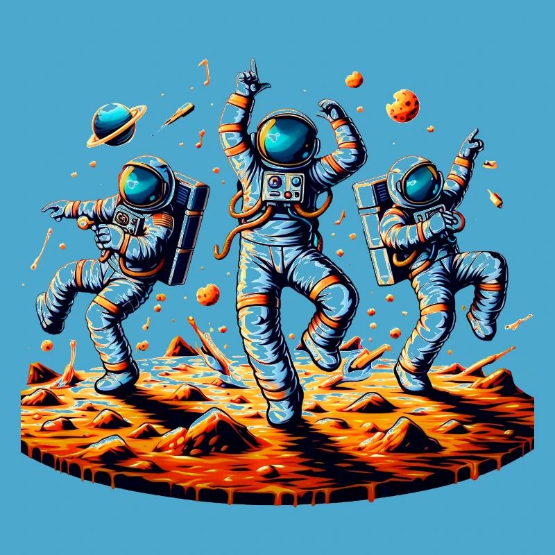 Un Pas Dans L'Espace - Astronaut Danse