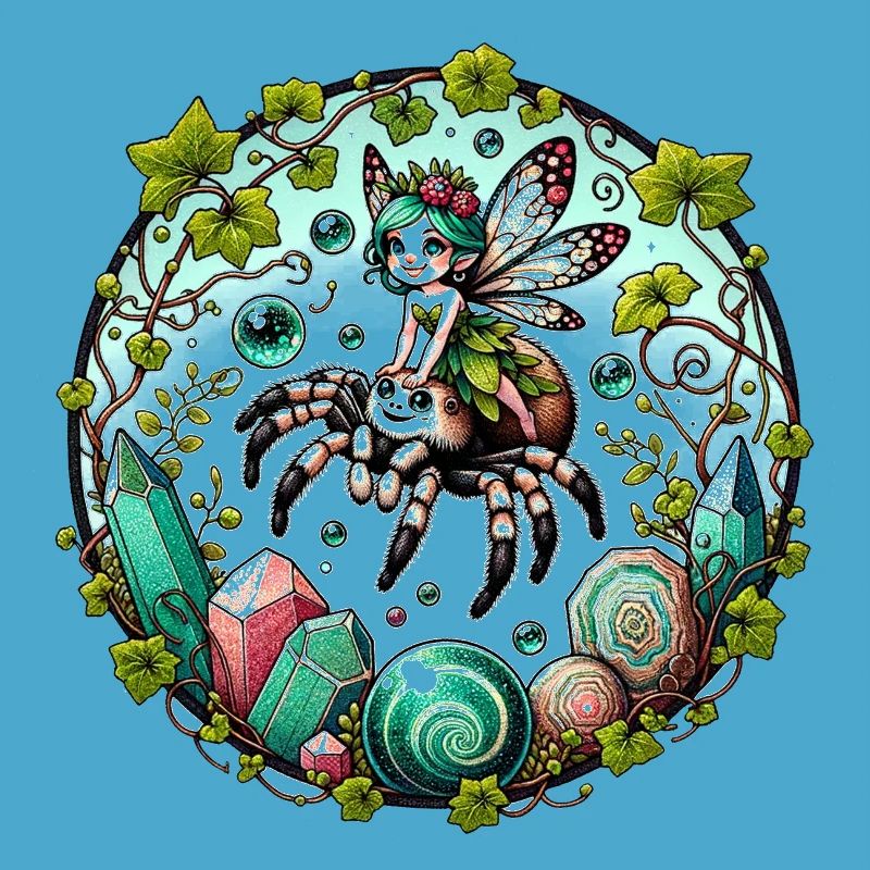 Fée araignée mignonne