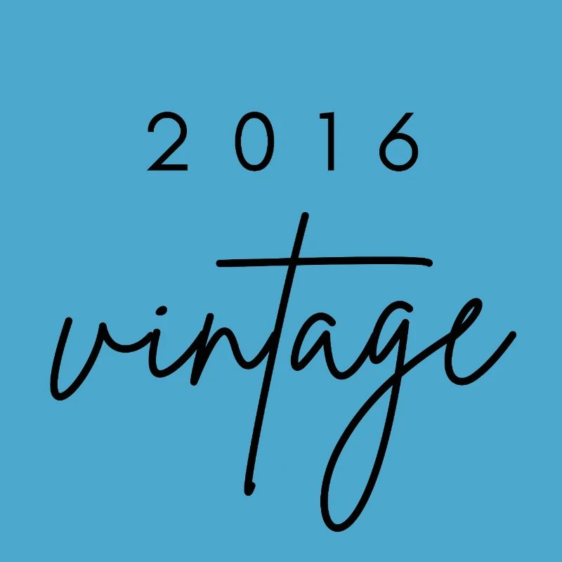 Vintage 2016 Anniversary