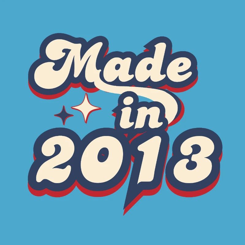 Made in 2013 retro