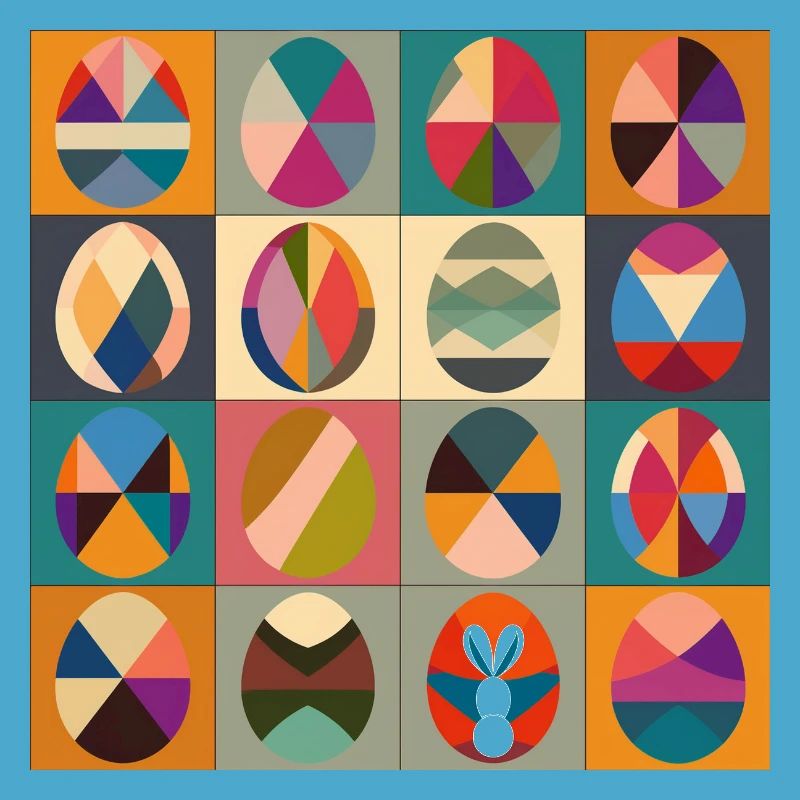 Easter Eggs Design No.12