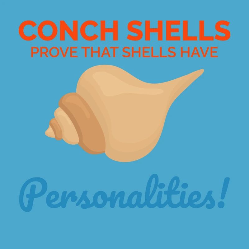 Conch Seashells Collector Beachcomber Sea Shell