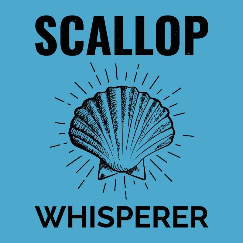 Scallop Seashells Collector Beachcomber Shellfish