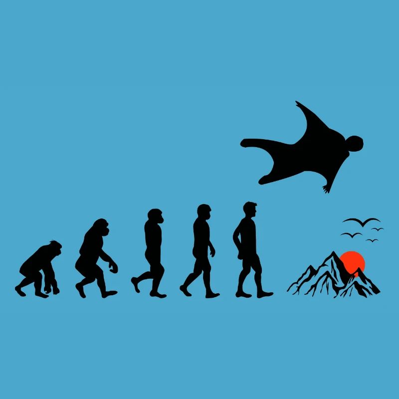 Wingsuit flying Base Jumping Skydiving Evolution