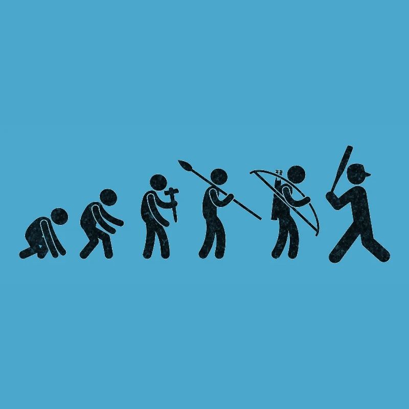 Evolution Baseball Noir Grunge