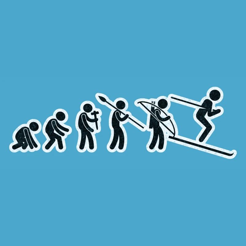 Evolution Ski Noir Grunge
