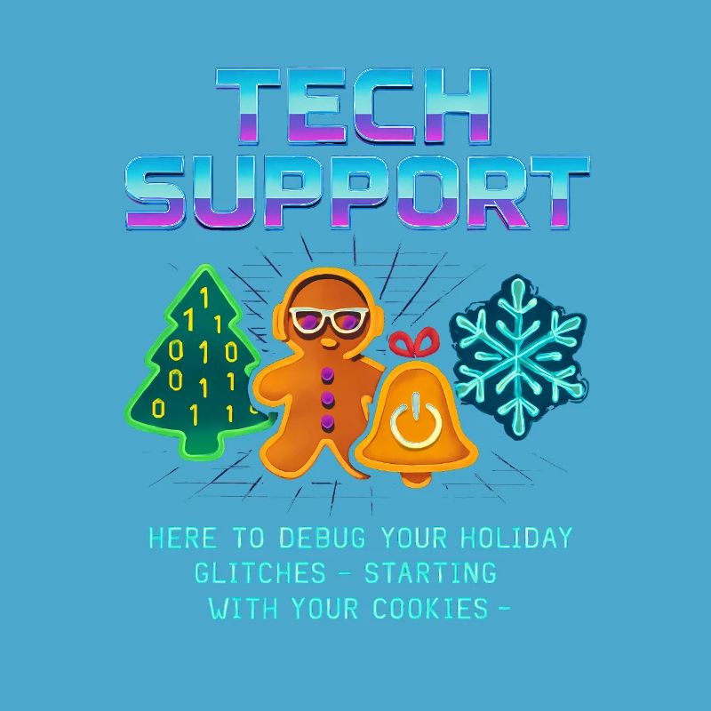 Funny Technical Support Debug Christmas
