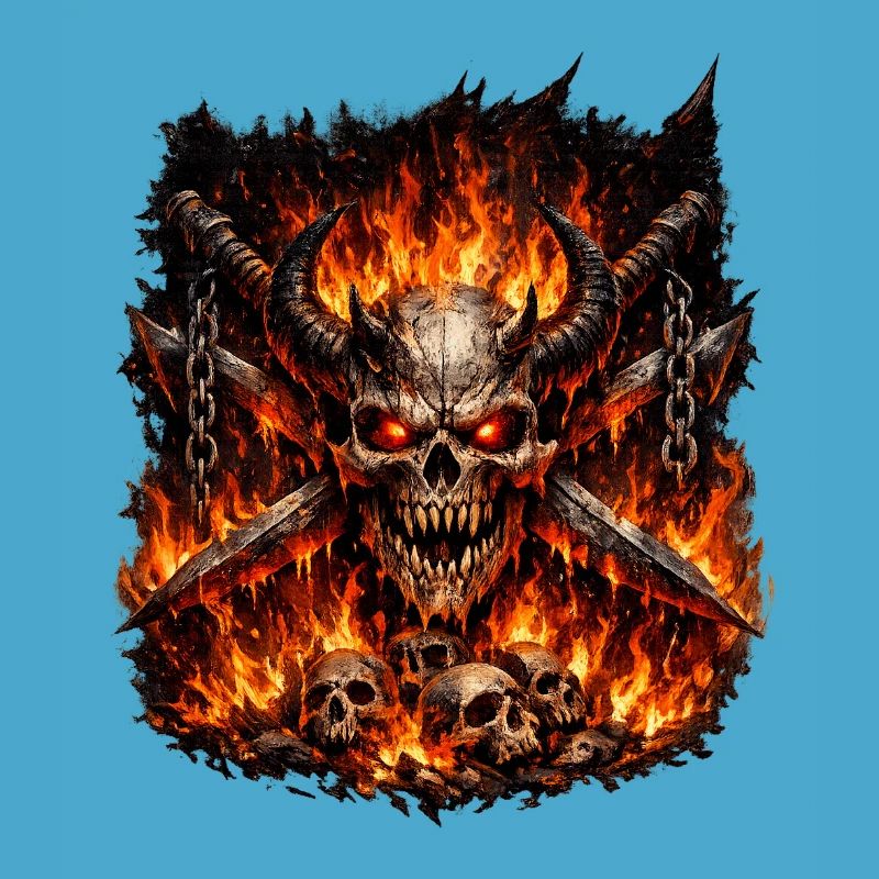 Hellfire Skull Crown