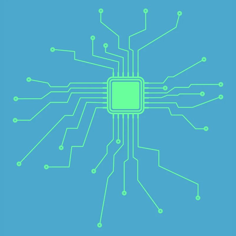 Processor, CPU, Technology, Electronics, Heart
