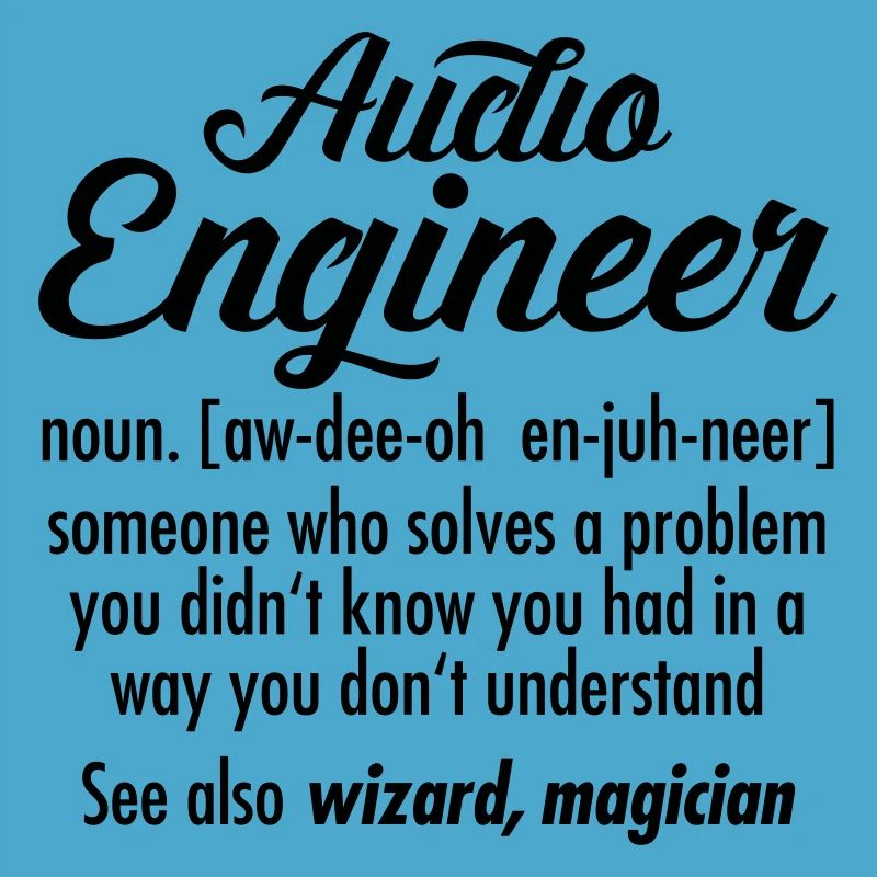 Audio Engineer - Definition