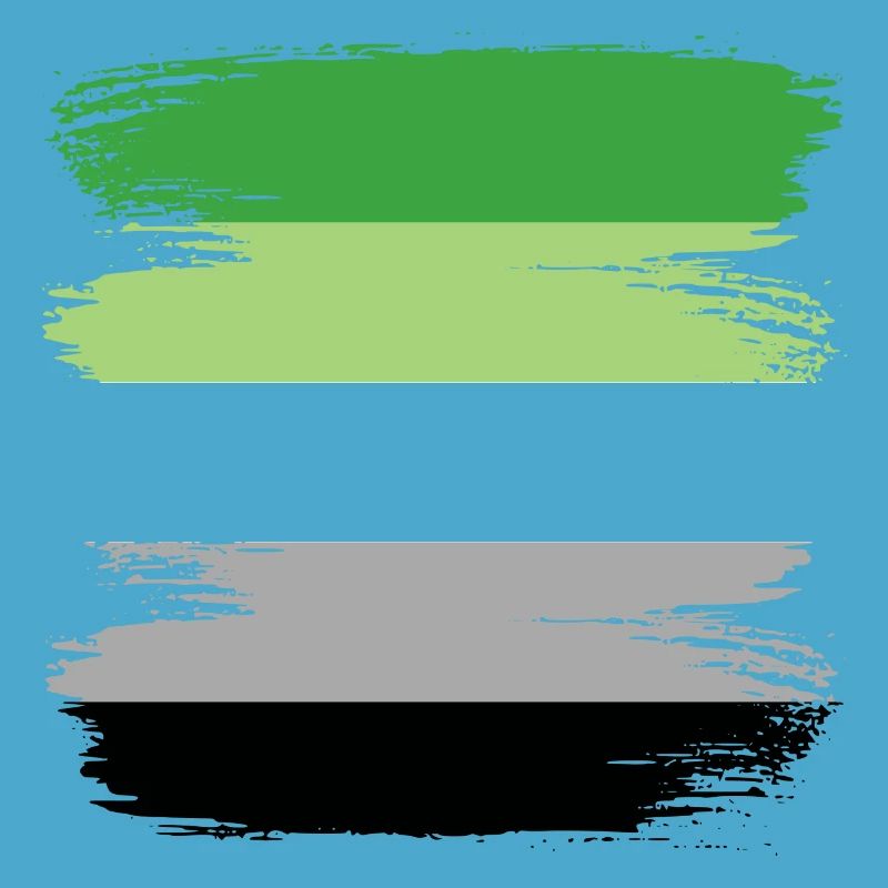 Aromantisch Aromantik A Romantisch Romantik Flagge