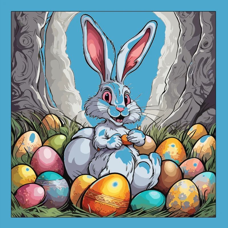 Easter Bunny / Easter / Eggs / Holidays / Easter