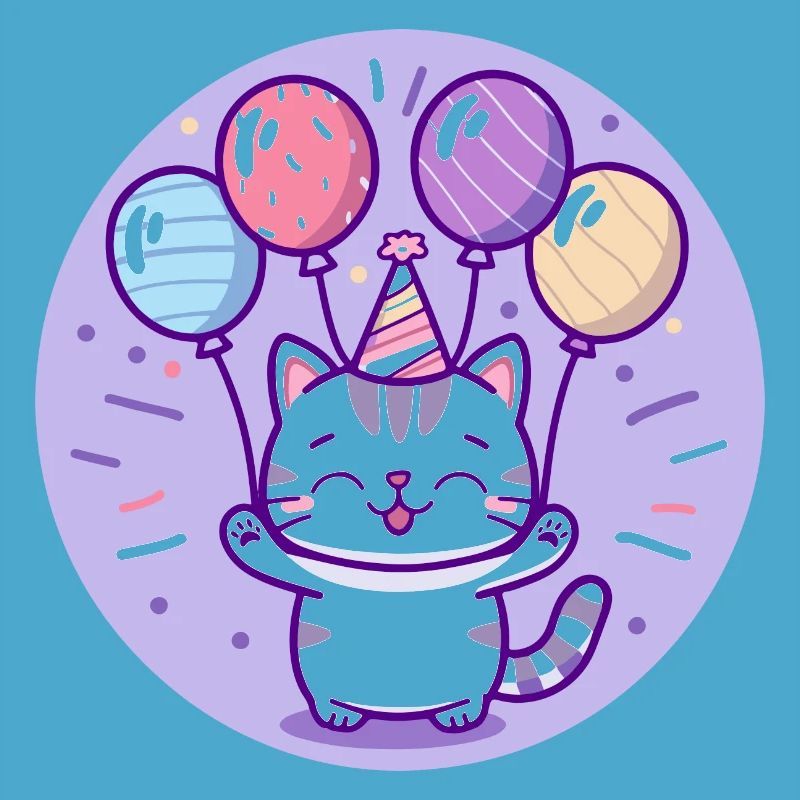 Chat Anniversaire Bébé