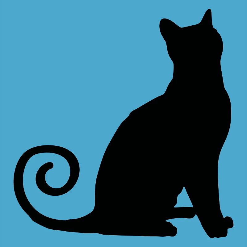 Silhouette de chat