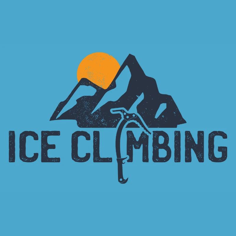 Eisklettern Eiskletterer