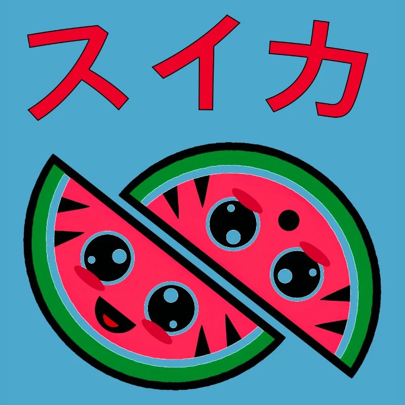 Pastèque suika mignon
