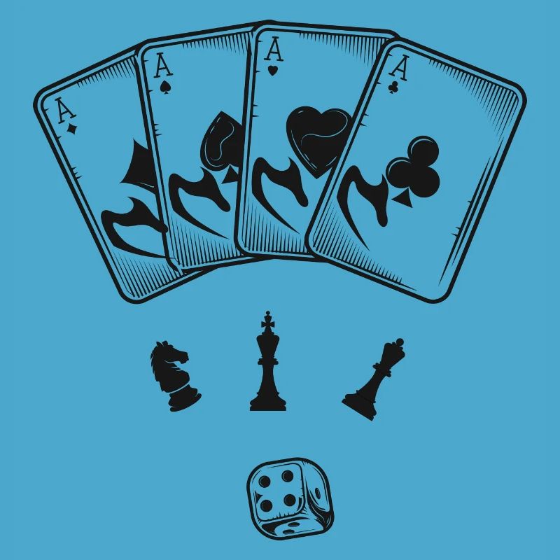 Jeu de société Chess Backgammon Game Night