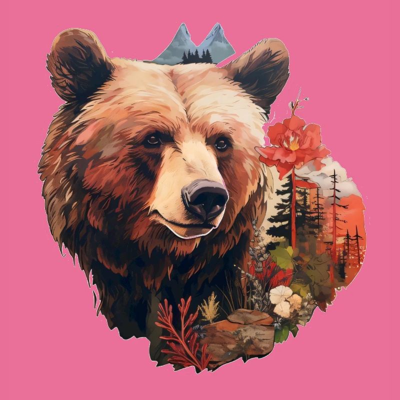 Bär in der Wildnis