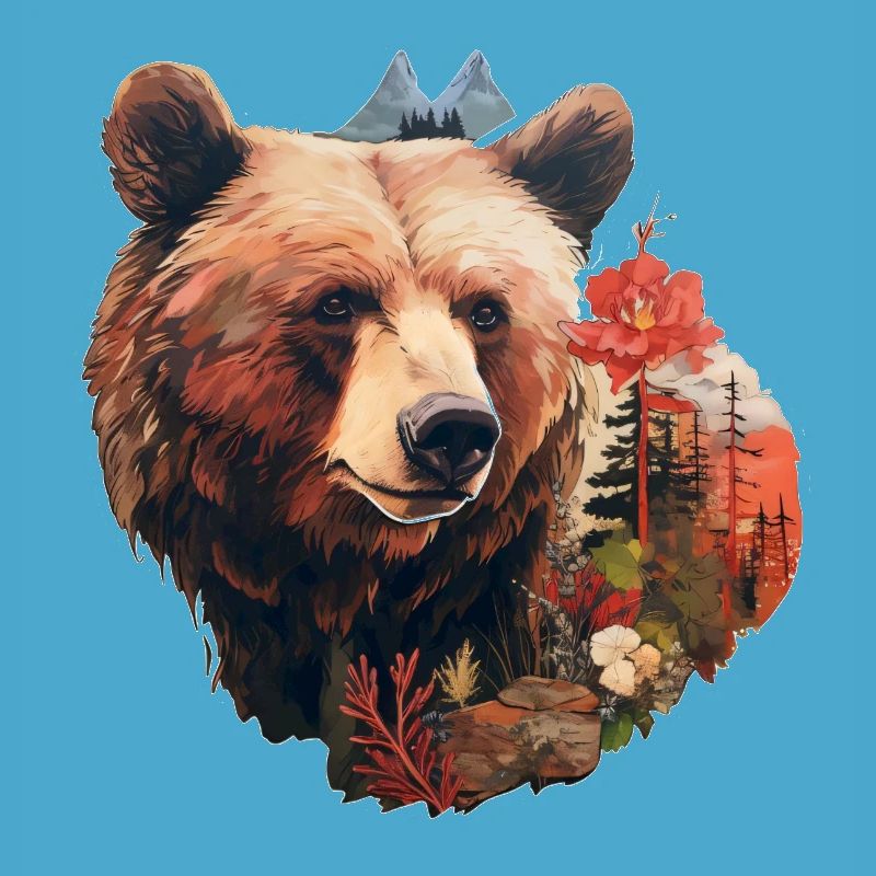 Ours à l’état sauvage