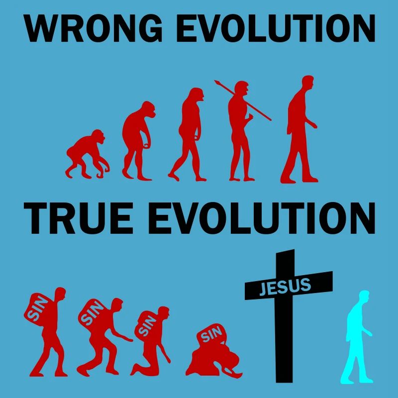 Jésus de la véritable évolution