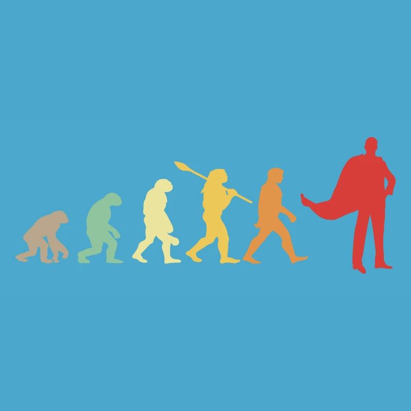 Darwin evolution for Supermans 🦸 ♂️