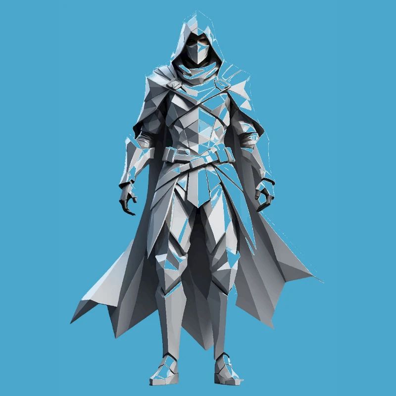 Assassin - Conception de jeux vidéo Low Poly