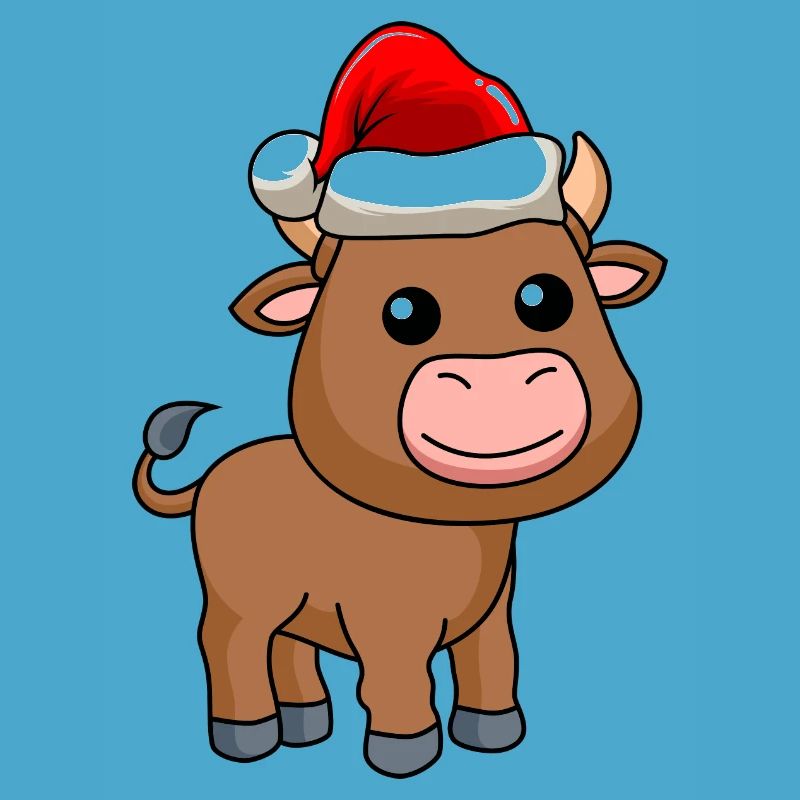 Taureau Comic Christmas