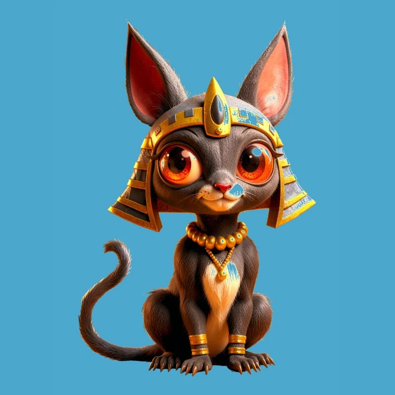 Chat égyptien d’Anubis