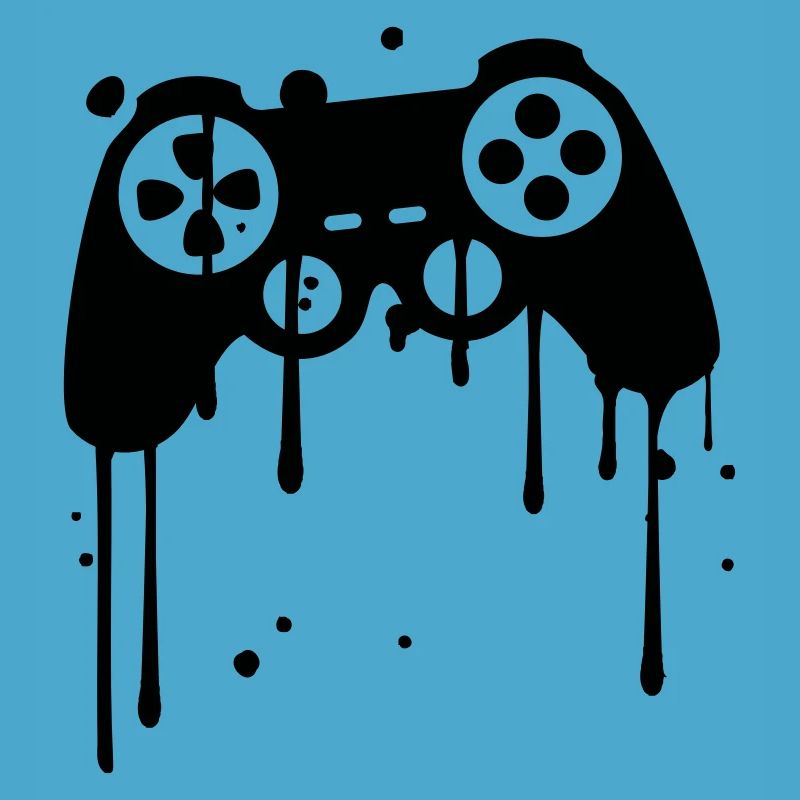 controller graffiti tropfen klex farbe spritzer
