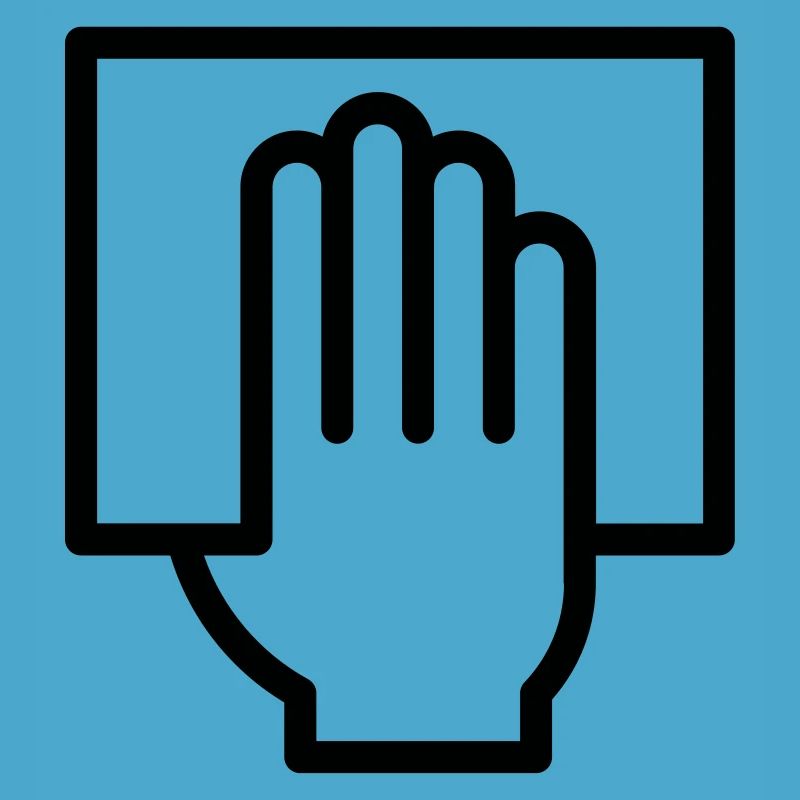 Hand mit Stimmzettel
