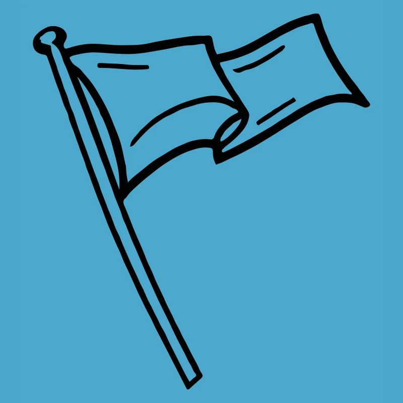 Flag Competition Vector Gift Idea