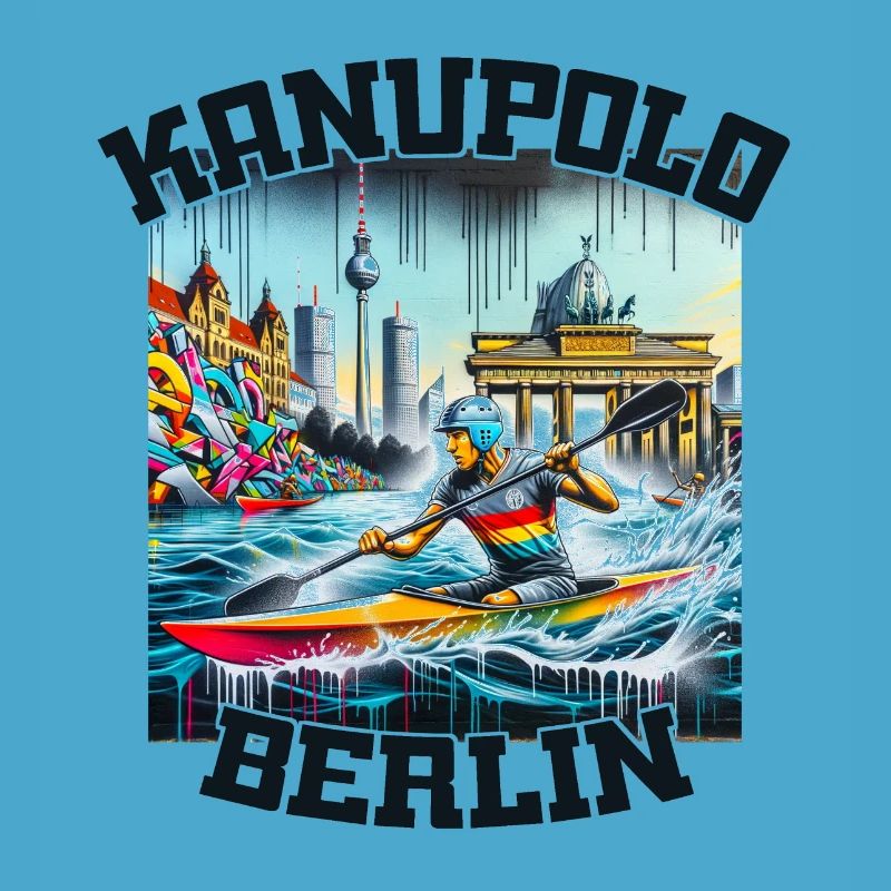 Kanupolo Berlin Graffiti