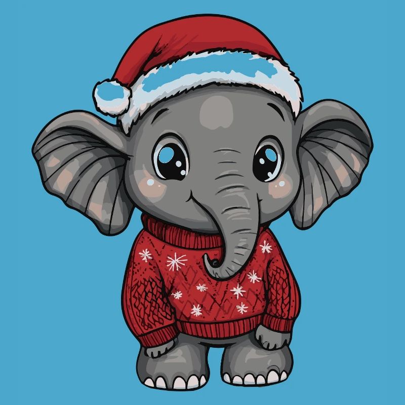 Elephant Christmas Comic