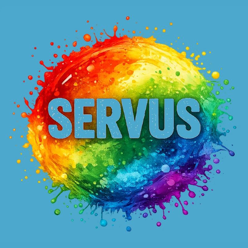 Explosion colorée SERVUS