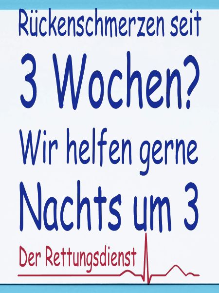 Rettungsdienst der Klassiker