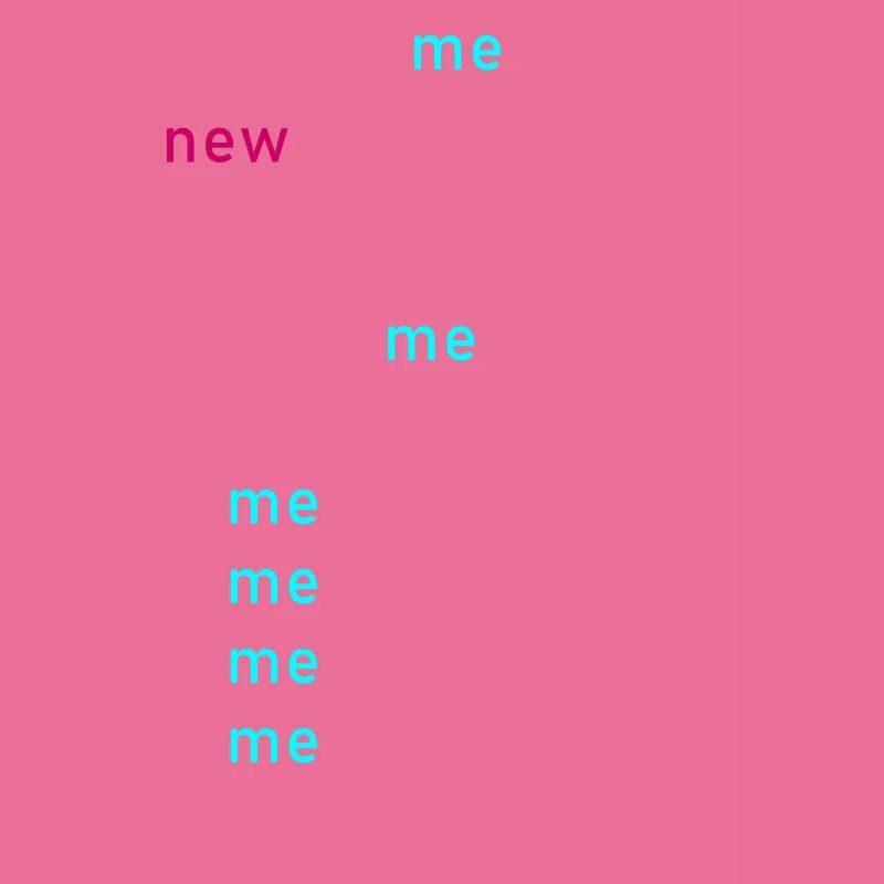 Person me = new Person (); Programmieren Code Java