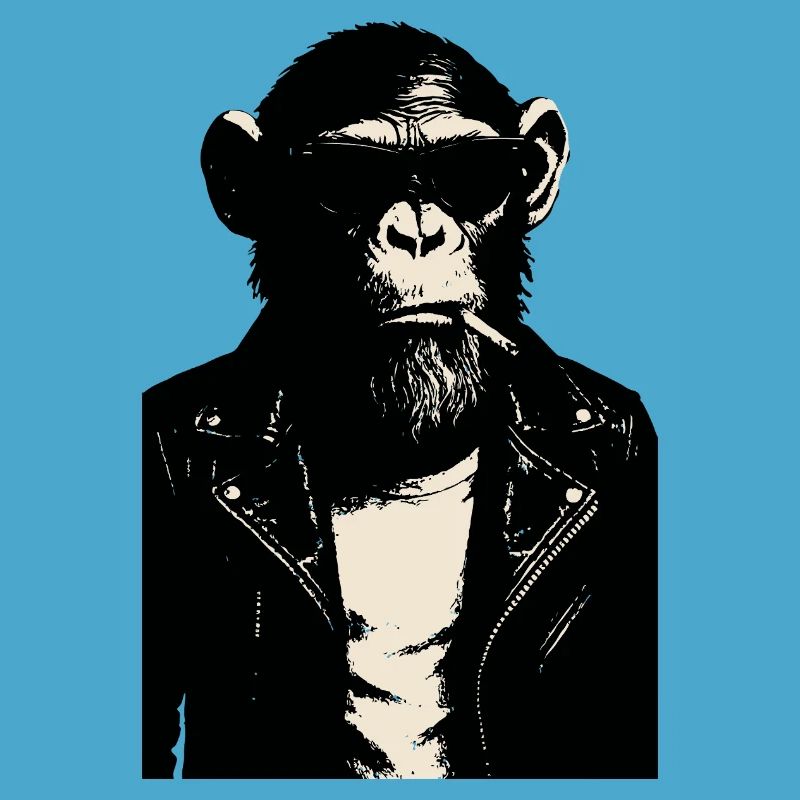 Monkey Rebel Leather Jacket
