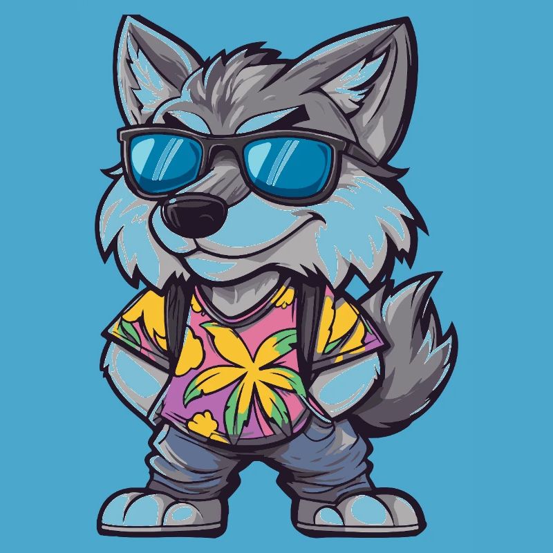 Vacances de Wolf Comic