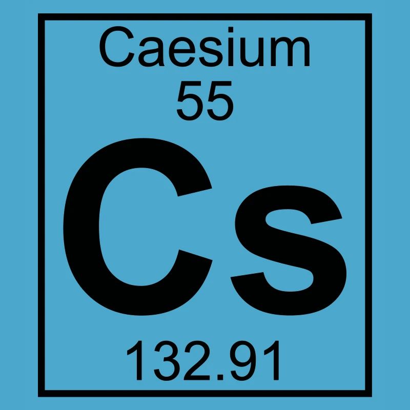 Caesium (Cs) (element 55)