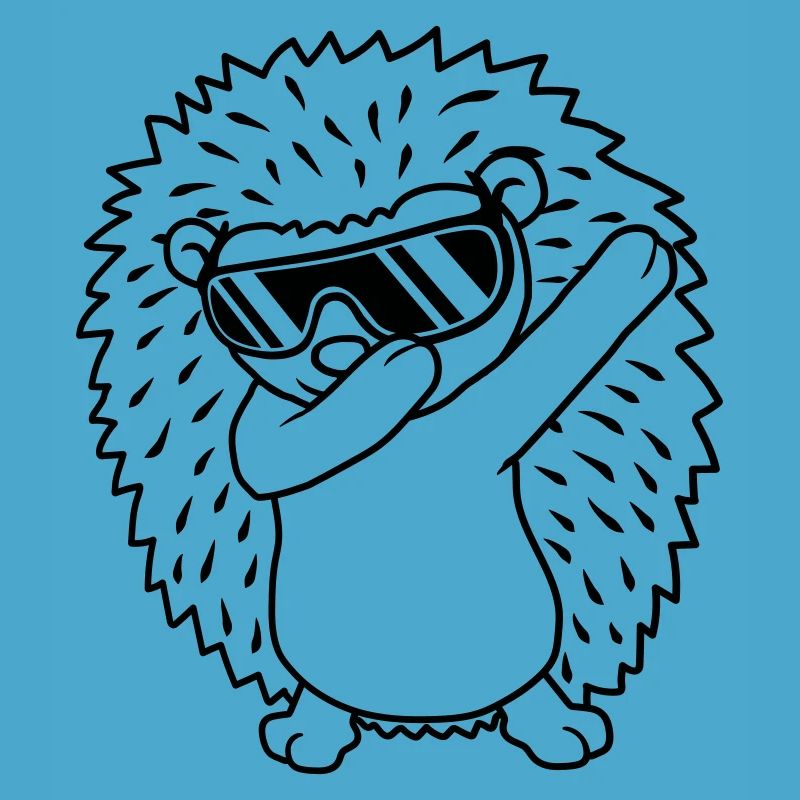 dabbing hérisson dab danse