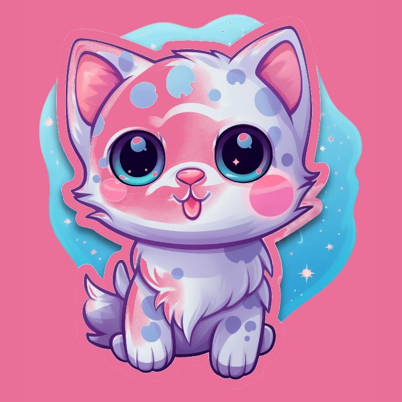 "Space Kitty: Floatastic & Adorable!"