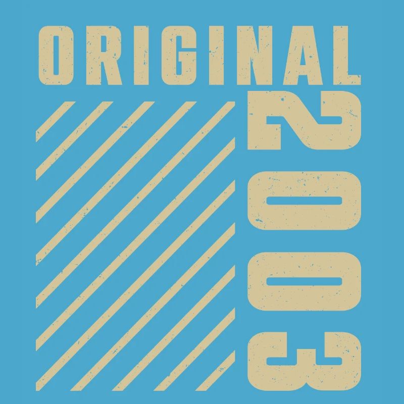 Original 2003 Authentic 2003 Vintage Bursdag