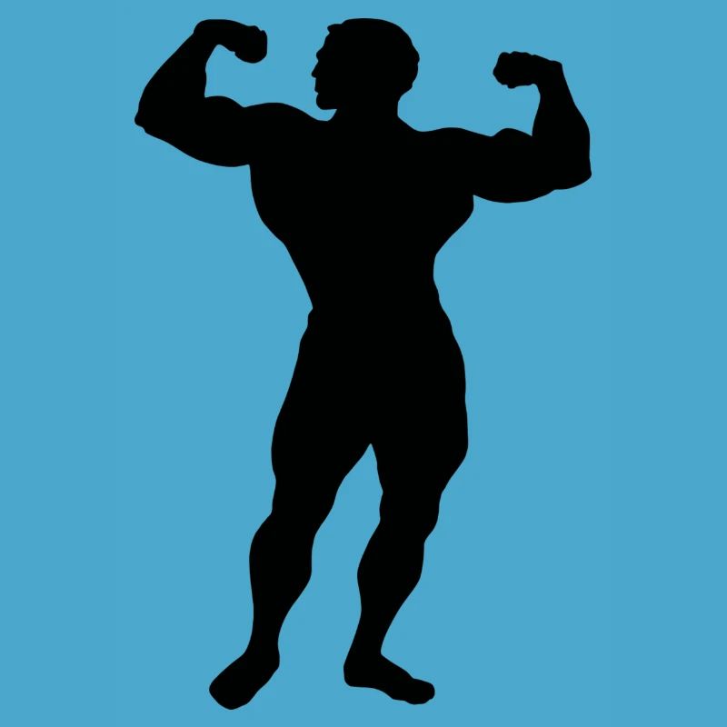 Bodybuilder Silhouette