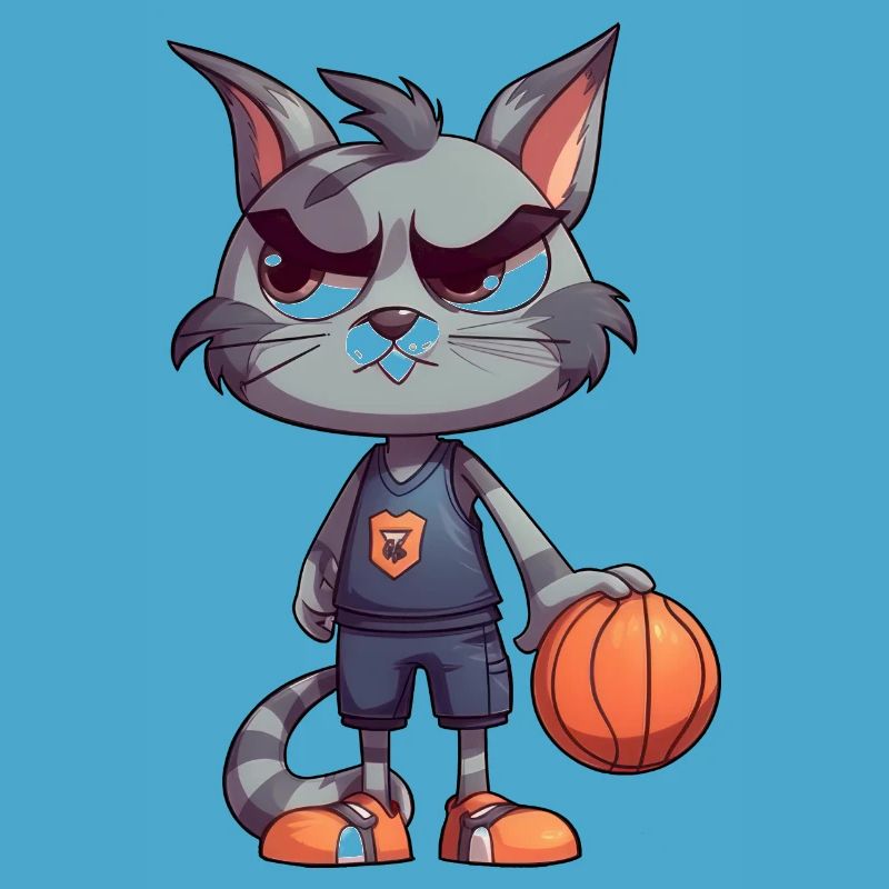 Chat de basket-ball