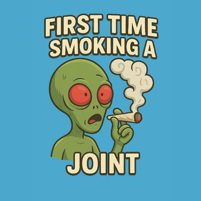 Alien First Joint Smoking