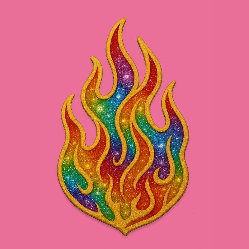 Rainbow Fire Patch