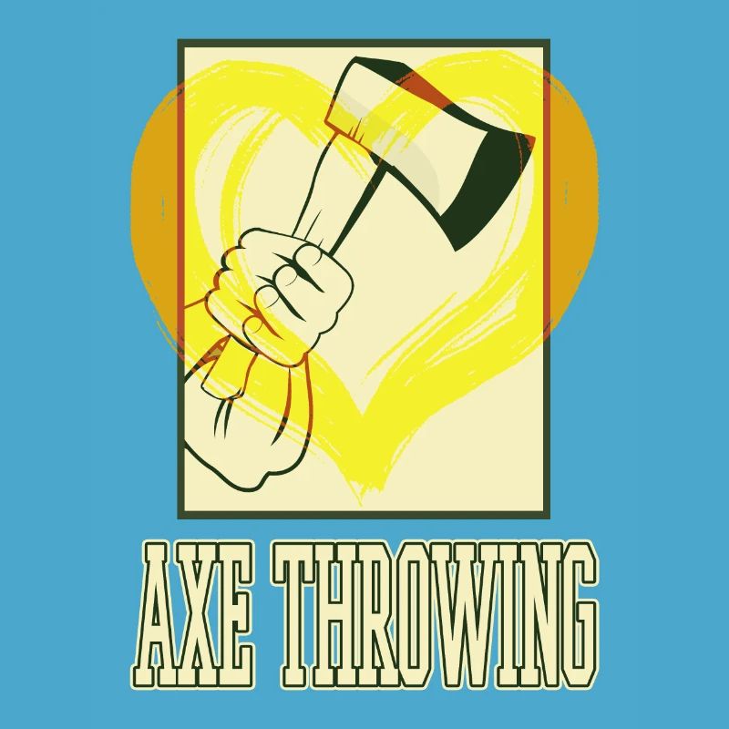 Axe Throwing Axe Throwing Axe Throwing Sport Double Axe