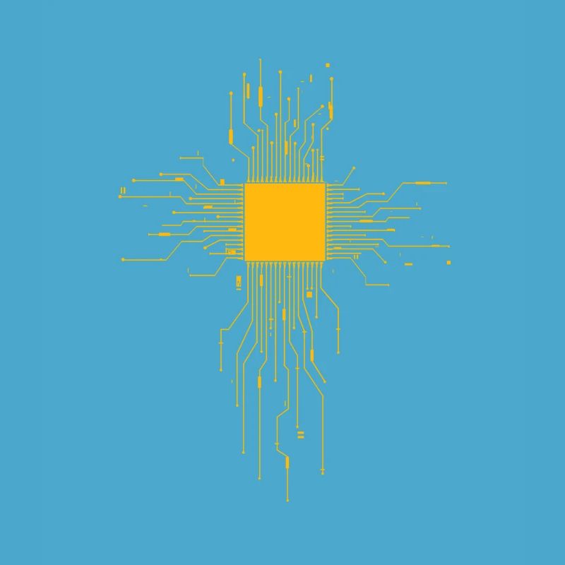Computer Herz / CPU - Heart